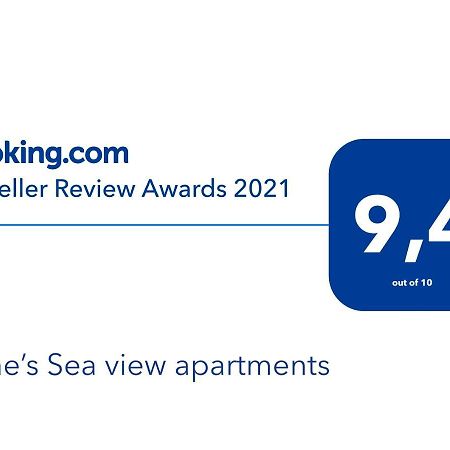 Pedi Sea view Double apartment Anoi Symi Exterior foto