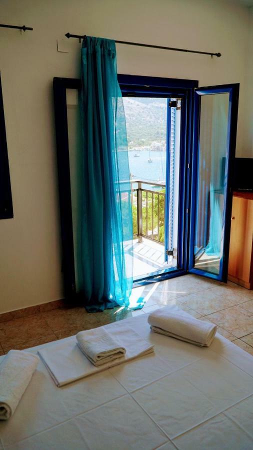 Pedi Sea view Double apartment Anoi Symi Exterior foto